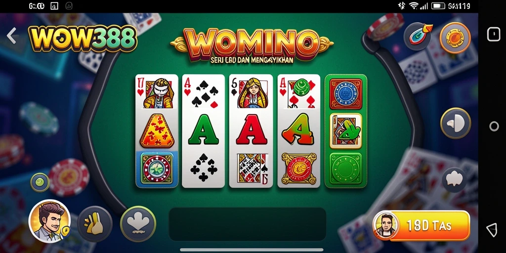 Menampilkan gameplay seru dan grafis yang menarik di WOW388.