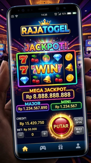 Tampilan antarmuka rajatogel yang sederhana dan menarik.